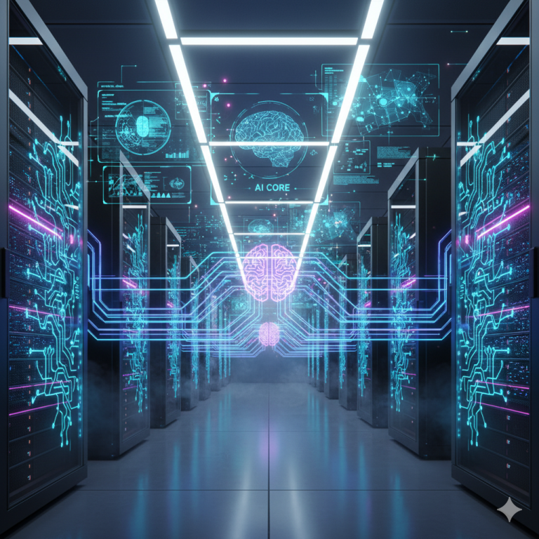 AI in web hosting 2025 cloud servers